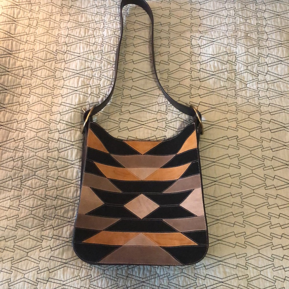 RALPH LAUREN | Leather & Suede purse